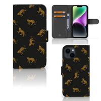 Telefoonhoesje met Pasjes voor iPhone 15 Leopards