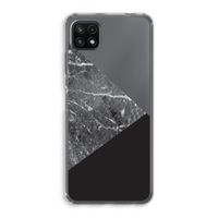 Combinatie marmer: Samsung Galaxy A22 5G Transparant Hoesje