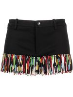 PUCCI short à franges - Noir