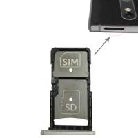 SIM-kaart lade + micro SD-kaart lade voor Motorola Droid Turbo 2/XT1585 (goud)