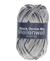 Lana Grossa Meilenweit 100 Denim Mix Black 4657