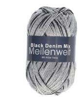 Lana Grossa Meilenweit 100 Denim Mix Black 4657