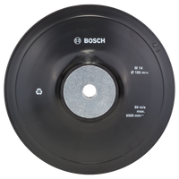 Bosch Accessoires Schuurschijf voor haakse slijpmachines, spansysteem, 180 mm - 2609256256
