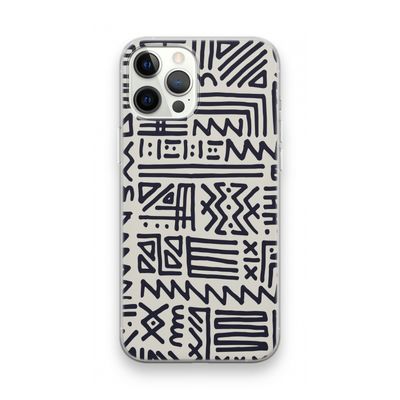 Marrakech print: iPhone 12 Pro Max Transparant Hoesje