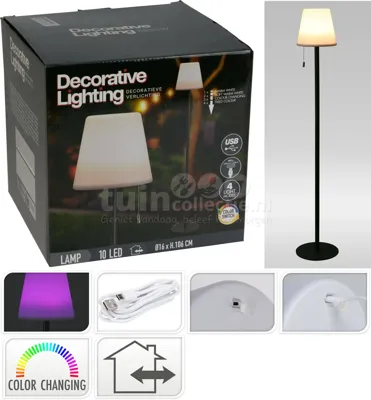 Draadloze Tuinlamp Multicolor 106cm