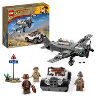 LEGO Indiana Jones gevechtsvliegtuig achtervolging 77012 - thumbnail