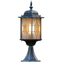 Staande buitenlamp Spaarlamp E27 75 W Konstsmide Milano 7246-759 Zwart, Zilver - thumbnail