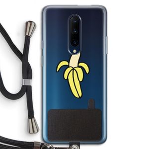 Banana: OnePlus 7 Pro Transparant Hoesje met koord