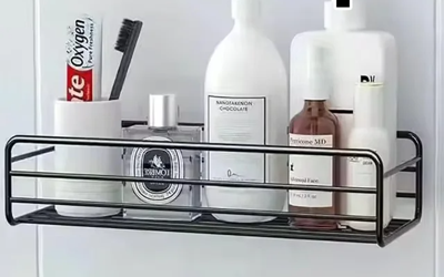 WallPro - Muurbevestigde Hoek Badkamer- & Keukenplank WallPro - Muurbevestigde Hoek Badkamer- & Keukenplank