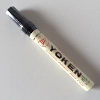 Stift Yoken No. 20 zwart beitel punt