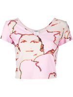 CHANEL Pre-Owned t-shirt à imprimé Mademoiselle (2000) - Multicolore