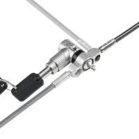 USB-kabel Startech UNIVK-LAPTOP-LOCK Zwart/Gris 2 m