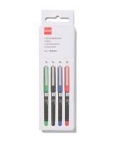HEMA Rollerbalpennen 0.5 Mm - 4 Stuks