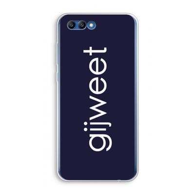 Gijweet: Honor 10 Transparant Hoesje