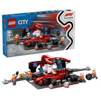 LEGO CITY 60443 F1 - Pitstop & Pitcrew met Ferrari-auto