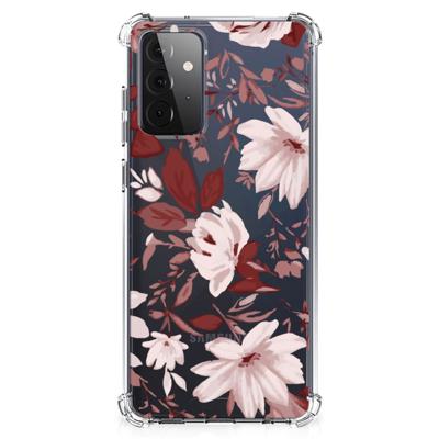 Back Cover Samsung Galaxy A72 4G/5G Watercolor Flowers Back Cover Samsung Galaxy A72 4G/5G Watercolor Flowers