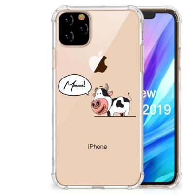 Apple iPhone 11 Pro Max Stevig | Bumper Hoesje | Cow Apple iPhone 11 Pro Max Stevig | Bumper Hoesje | Cow