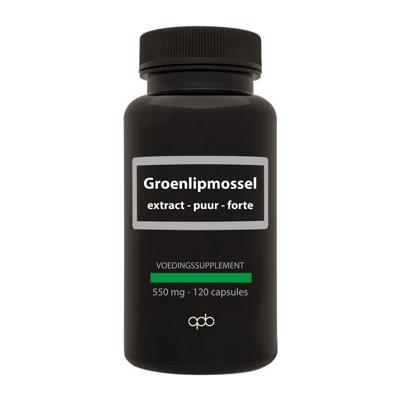 Apb Holland Groenlipmossel 550mg puur