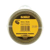 DeWALT DT20650 Grastrimmerdraad 2mm x 15.2m DeWALT DT20650 Grastrimmerdraad 2mm x 15.2m