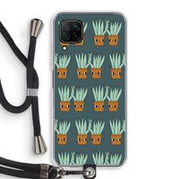 Sansevieria: Huawei P40 Lite Transparant Hoesje met koord