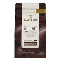 Callebaut - Chocolade Callets Puur (811) - 1kg - thumbnail