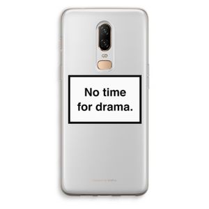 No drama: OnePlus 6 Transparant Hoesje