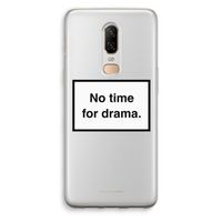 No drama: OnePlus 6 Transparant Hoesje