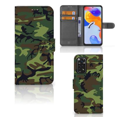 Xiaomi Redmi Note 11 Pro 5G/4G | Telefoon Hoesje | Army Dark