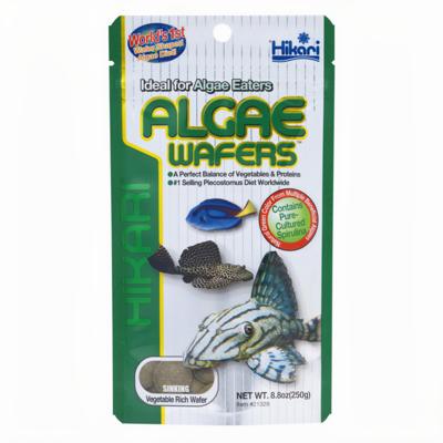 Hikari Algae Wafers 250g - Voedzame Tabletten voor Plecostomus en Andere Algeneters