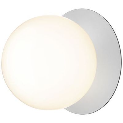 Nuura Liila 1 Large Wandlamp - Zilver - Opaal