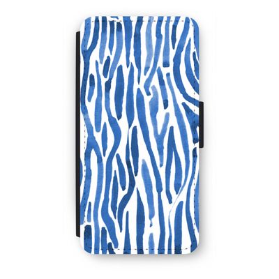Blauwe nerven: iPhone SE 2020 Flip Hoesje
