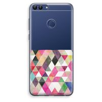 Gekleurde driehoekjes: Huawei P Smart (2018) Transparant Hoesje