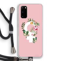 Venus: Samsung Galaxy S20 Transparant Hoesje met koord