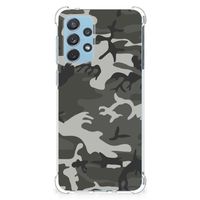 Samsung Galaxy A73 Doorzichtige Silicone Hoesje Army Light