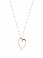 Shaun Leane collier à pendentif cœur - Rose