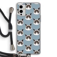 It's a Purrr Case: OnePlus 9 Transparant Hoesje met koord
