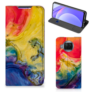 Bookcase Xiaomi Mi 10T Lite Watercolor Dark