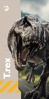 Jurassic World Strandlaken 70 x 140 cm