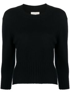 LouLou de Saison pull en cachemire Mora à manches trois-quart - Noir