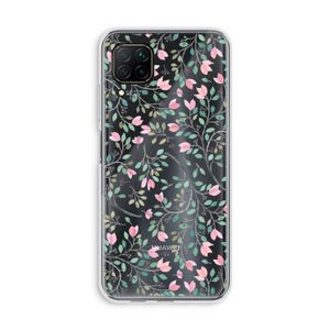 Sierlijke bloemen: Huawei P40 Lite Transparant Hoesje