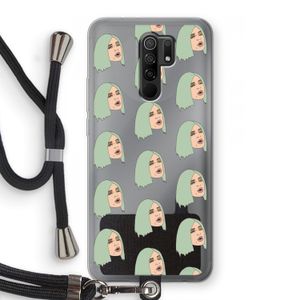 King Kylie: Xiaomi Redmi 9 Transparant Hoesje met koord