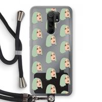King Kylie: Xiaomi Redmi 9 Transparant Hoesje met koord