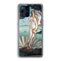 Birth Of Venus: Oppo Find X3 Transparant Hoesje - thumbnail