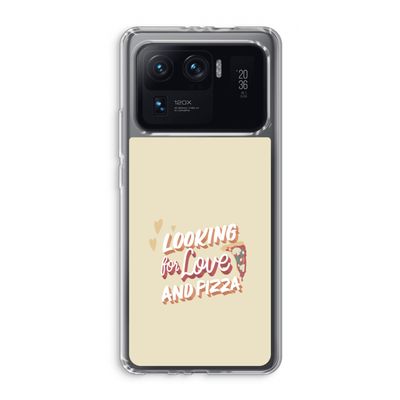 Pizza is the answer: Xiaomi Mi 11 Ultra Transparant Hoesje