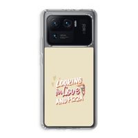 Pizza is the answer: Xiaomi Mi 11 Ultra Transparant Hoesje