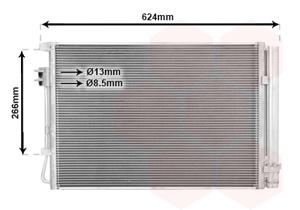 Van Wezel Airco condensor 83015709