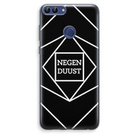 Negenduust geometrisch: Huawei P Smart (2018) Transparant Hoesje Negenduust geometrisch: Huawei P Smart (2018) Transparant Hoesje