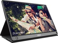 ASUS MB16AMT 39,6 cm (15.6") 1920 x 1080 Pixels Full HD LED Touchscreen Multi-gebruiker Zwart, Grijs - thumbnail