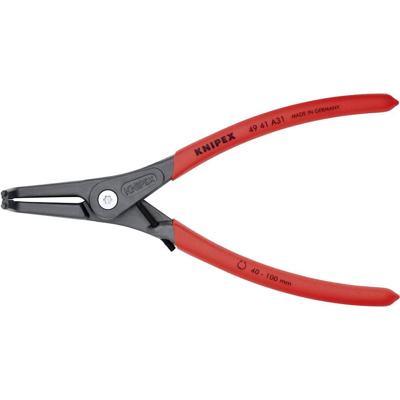 Knipex 49 41 A31 Precisie-borgveertang Geschikt voor borgringen Buitenringen 40-100 mm Puntvorm 90° haaks