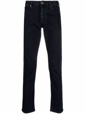 Emporio Armani jean J06 à coupe droite - Bleu